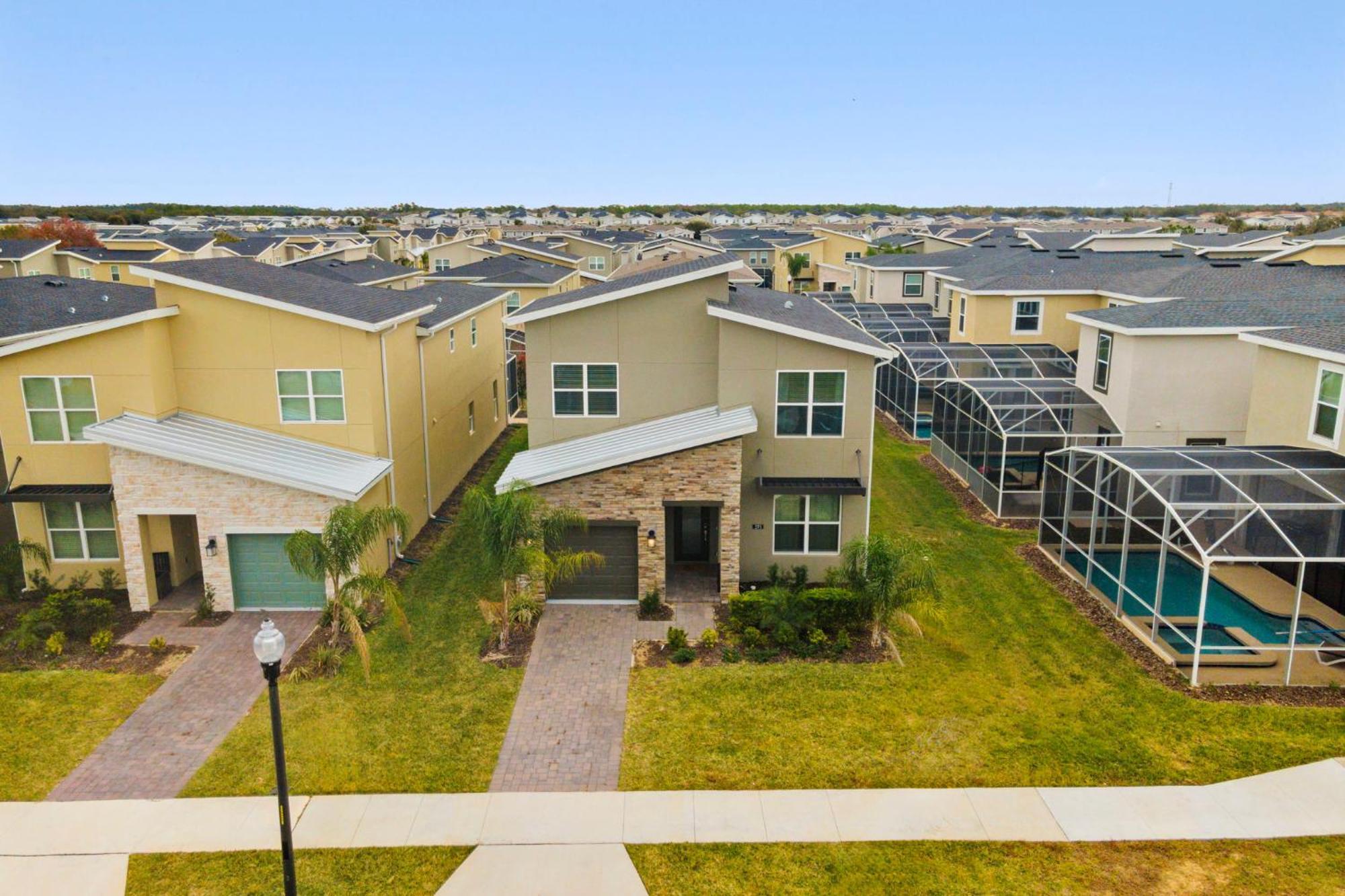 Gorgeous 5 Bd Home W Private Pool Next To Disney Киссимми Экстерьер фото