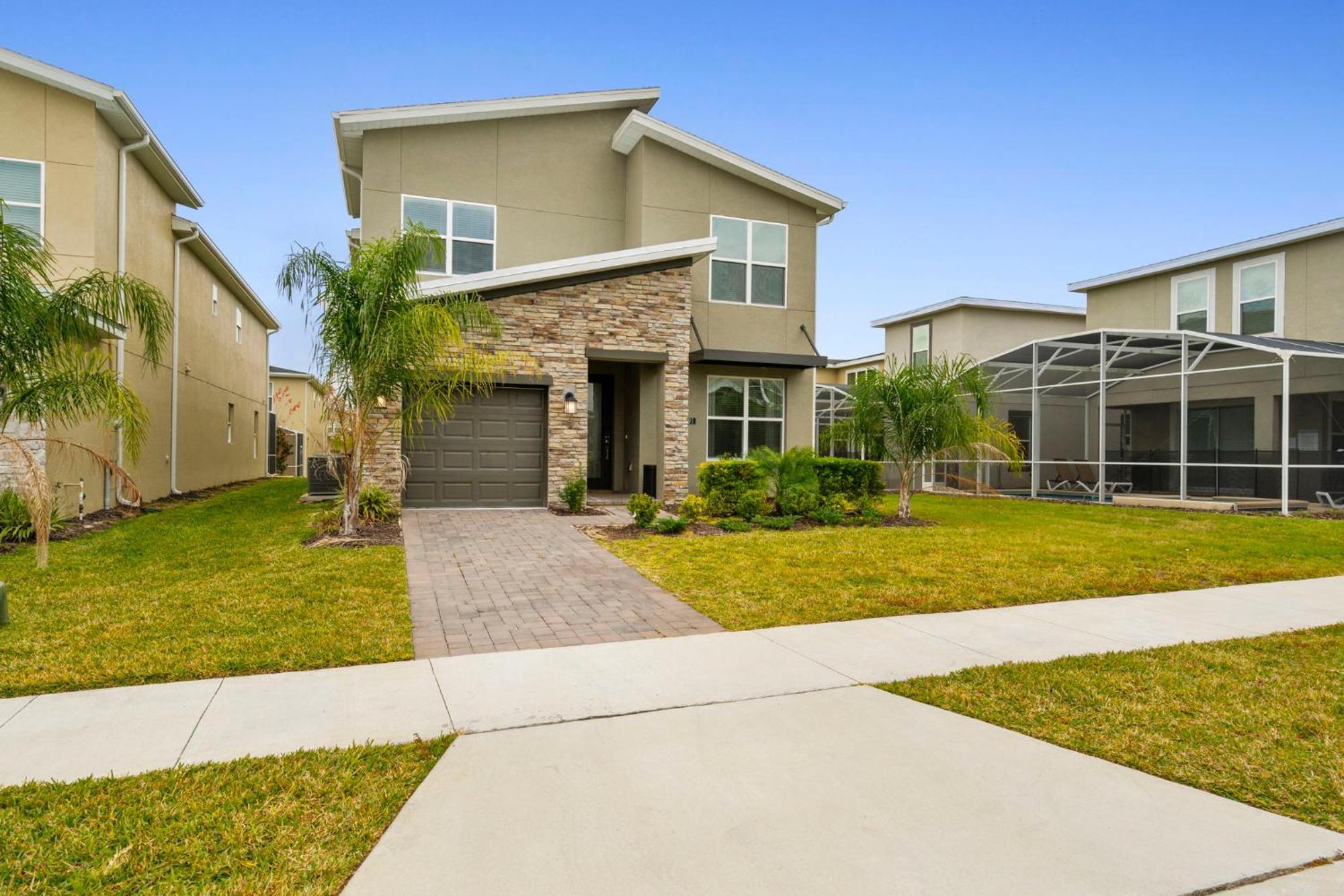 Gorgeous 5 Bd Home W Private Pool Next To Disney Киссимми Экстерьер фото