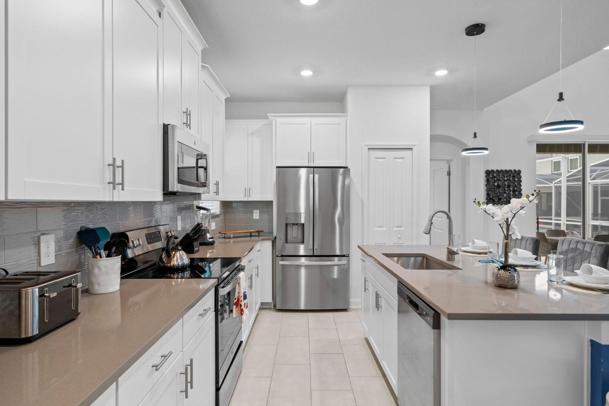 Gorgeous 5 Bd Home W Private Pool Next To Disney Киссимми Экстерьер фото
